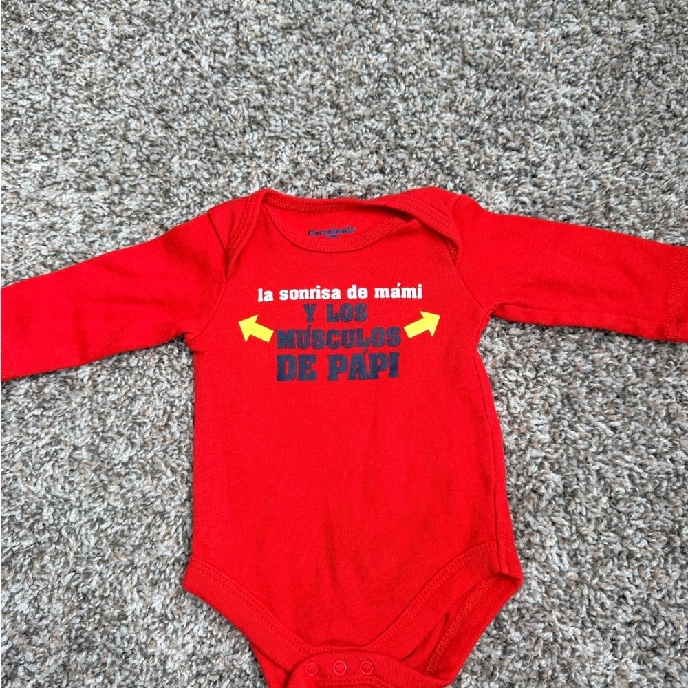 Garanimals Red Graphic Bodysuit